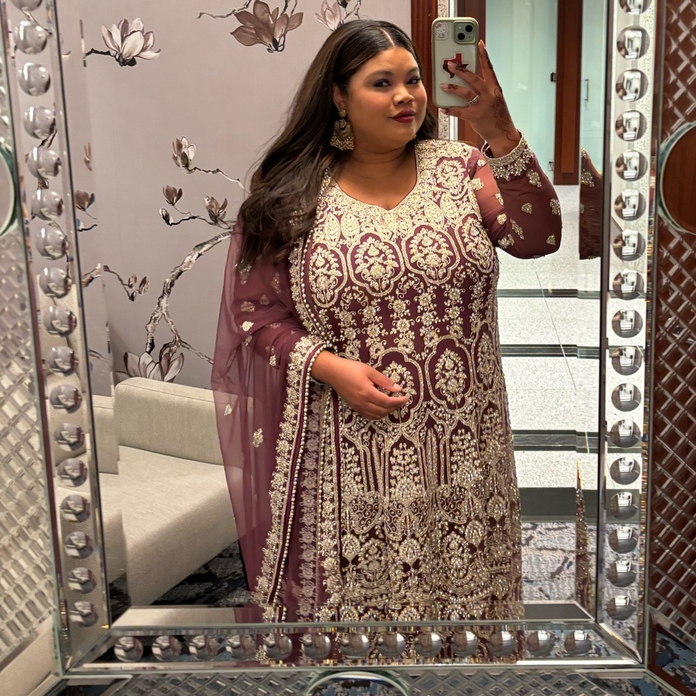 Elegant Anarkali Gown Worn Once